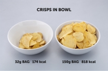 Crisps in Bowl