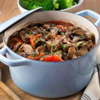 Spiced beef casserole